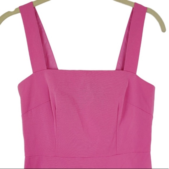 J. Crew Pink Sleeveless Dress Style K4437 Size 0 - Picture 5 of 13